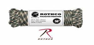 Paracord 550 (polyester) 15 m