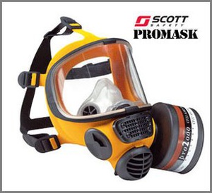 Gasmask Scott Promask Silikon